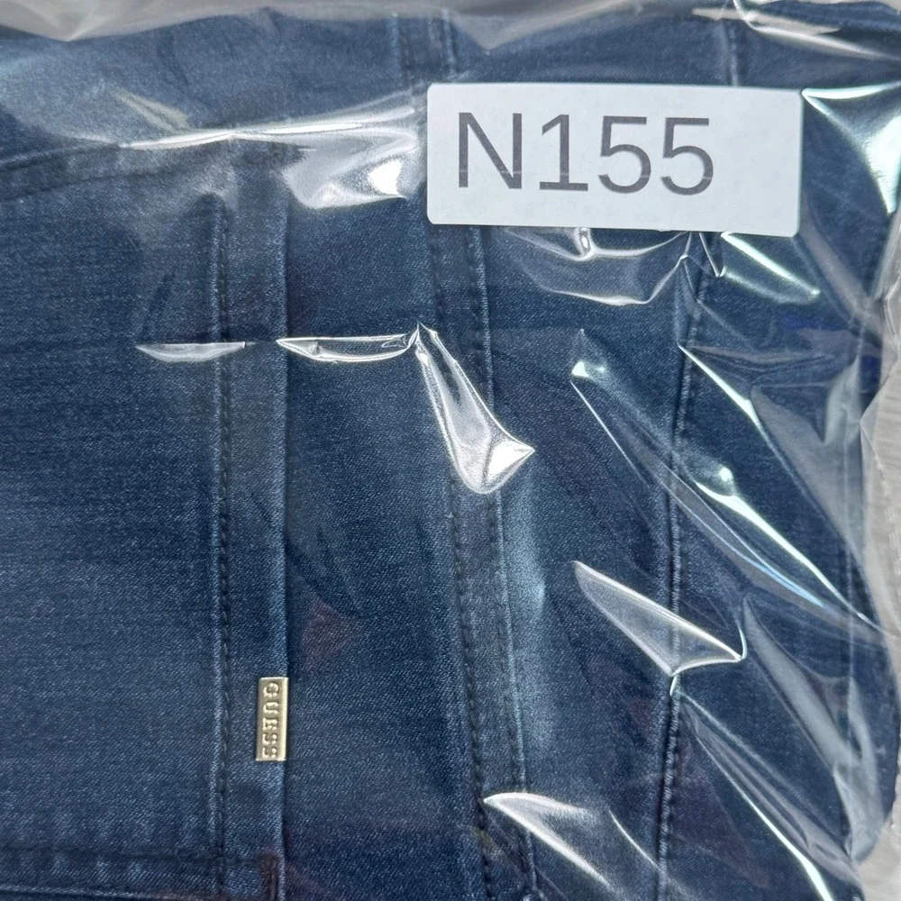 Guess Larissa Chain-Link Women‎ Dark Wash Skinny Jeans  Size 27